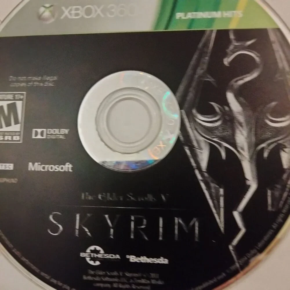 The Elder Scrolls V Skyrim Xbox 360 Platinum Hits